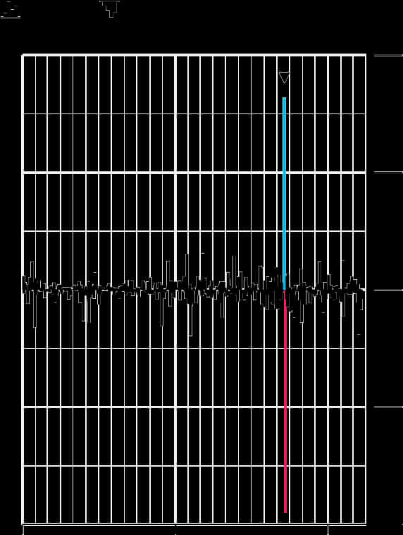 Digital Heartbeat Trace PNG with transparent background