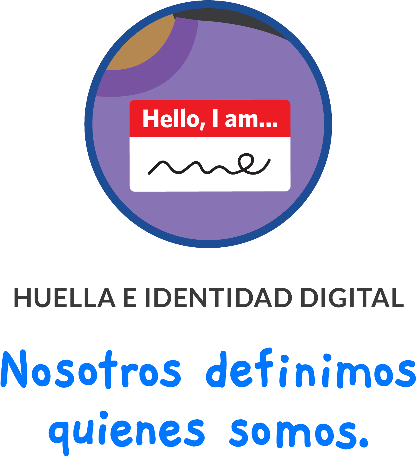 Digital Identity Concept PNG with transparent background