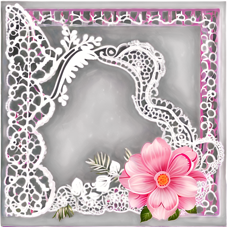 Digital Lace Scrapbook Png 30