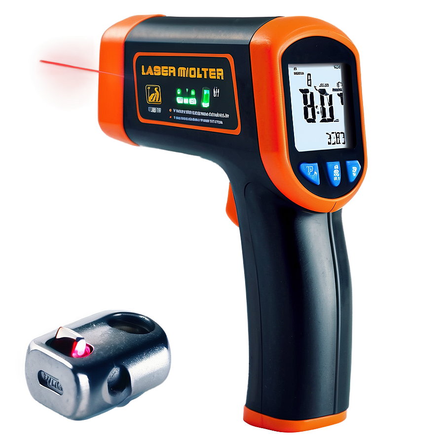 Digital Laser Thermometer Png Ofs