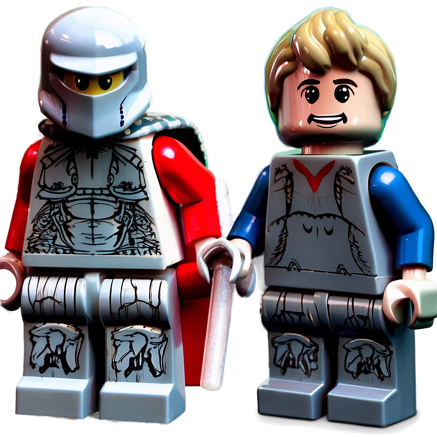 Digital Lego Minifigures Print Png 06262024