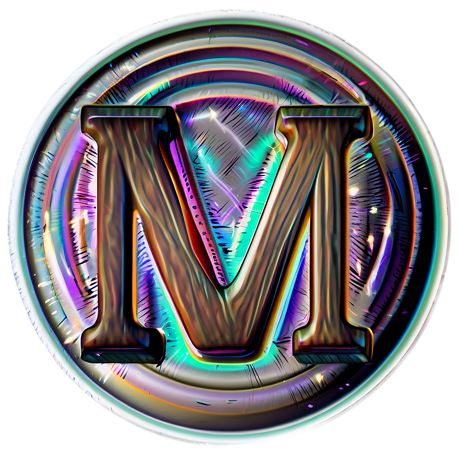 Digital Letter M Png Lya35