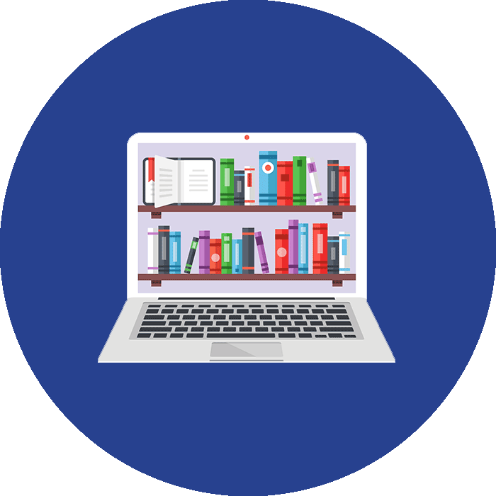 Resource Library Icon - Open Access In The Library Computer, HD Png Download PNG image with a transparent background, free high-resolution download