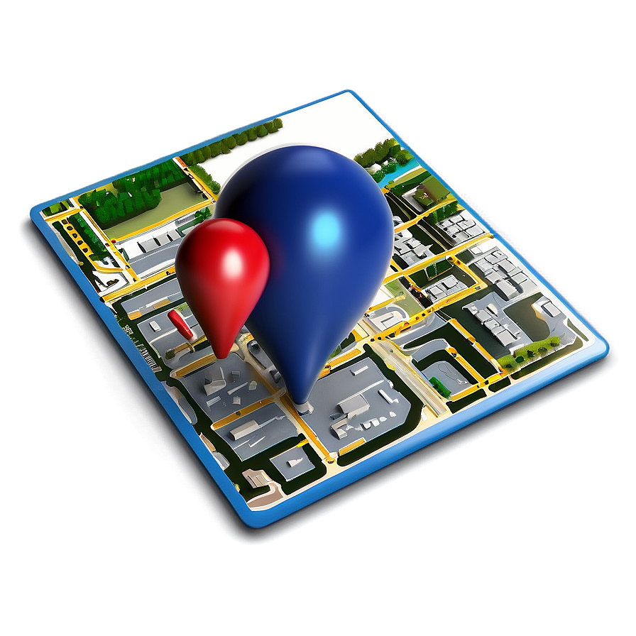 Digital Map Pin Png Psk82