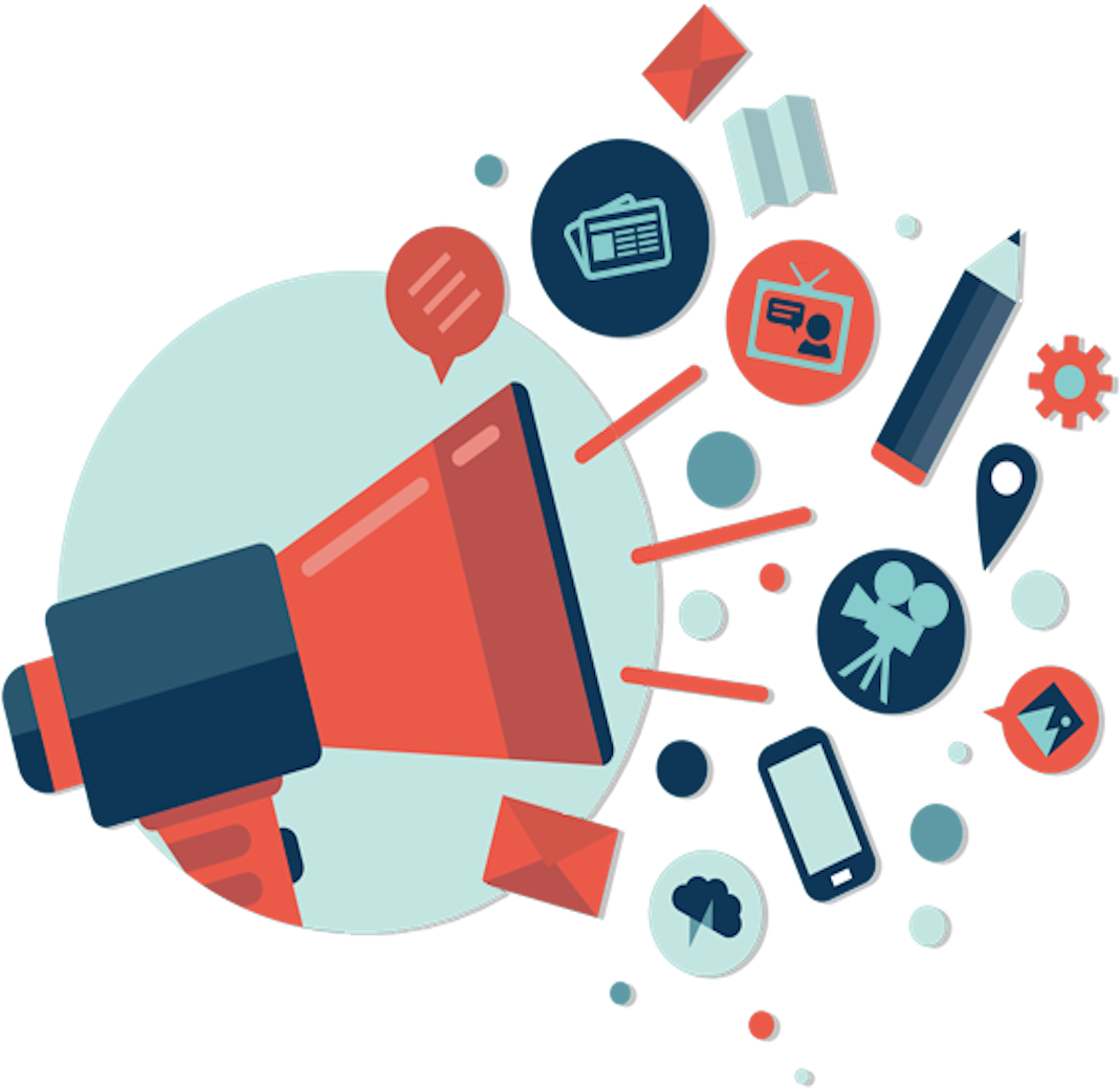 Digital Marketing Concept Illustration