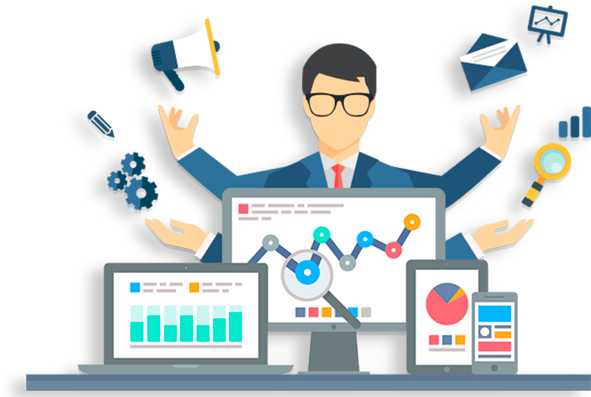 Specialization In Digital Marketing - Online Offline Marketing Solutions, HD Png Download PNG with transparent background