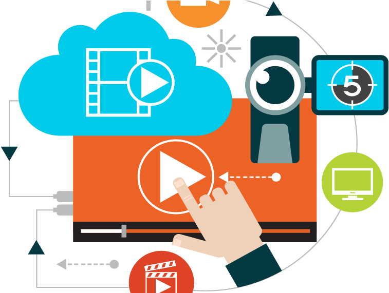 As You Get Started With Video, You May Hear Intimidating, - Digital Marketing Png Gif, Transparent Png PNG with transparent background