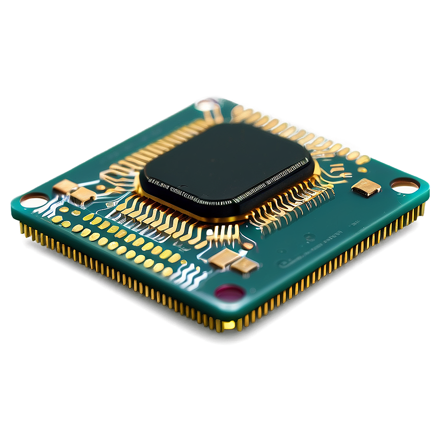 Digital Microchip Design Png 53