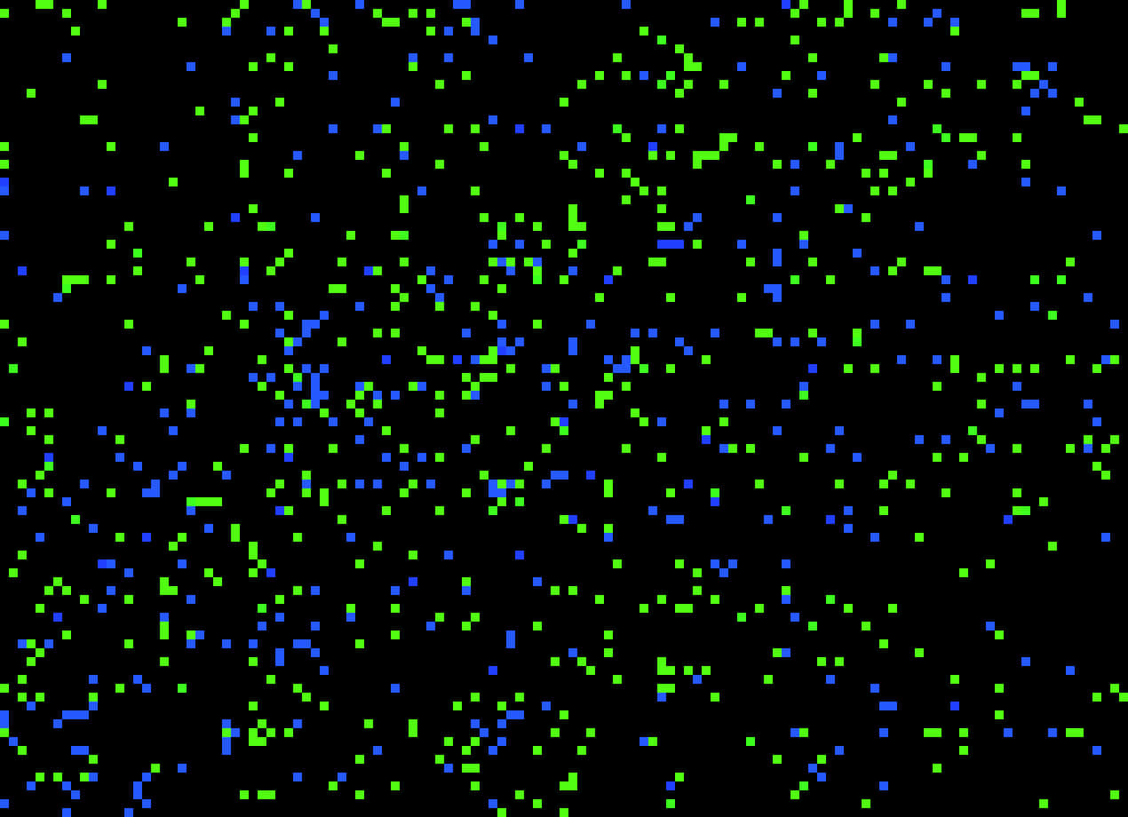 Digital Neon Splatter Pattern