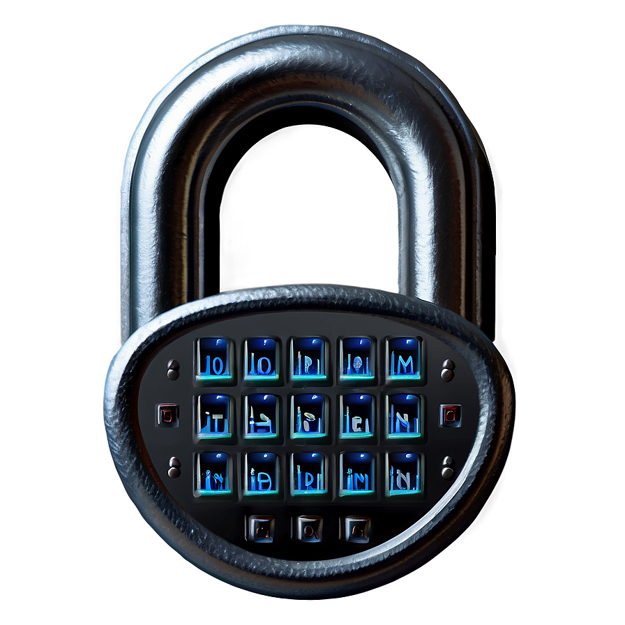 Digital Password Concept PNG 06252024 PNG with transparent background