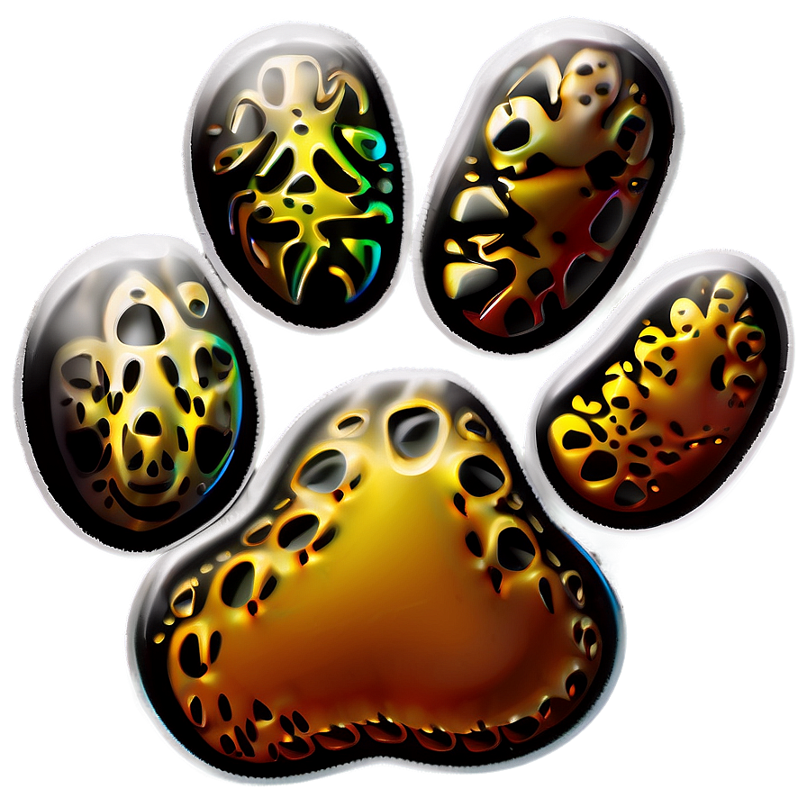 Digital Paw Print PNG 05042024 PNG with transparent background