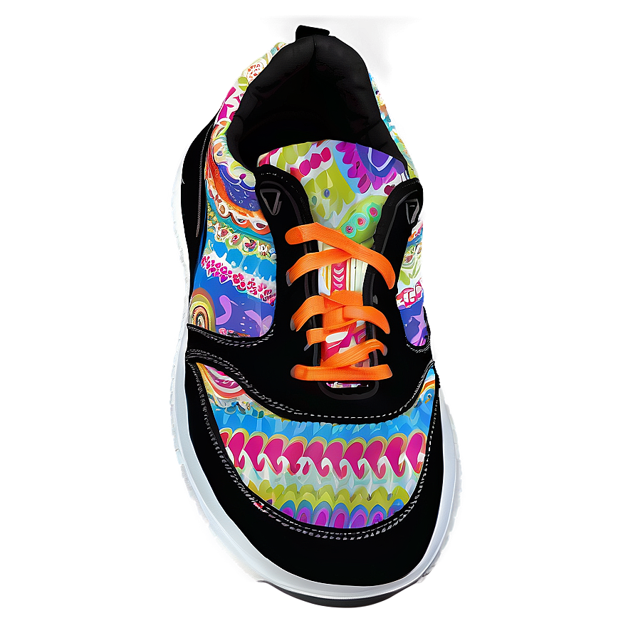 Digital Print Sneakers Png 05242024