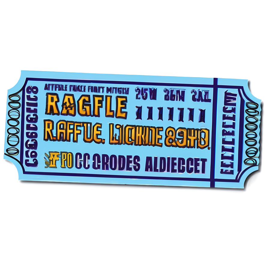 Digital Raffle Ticket Png 06262024