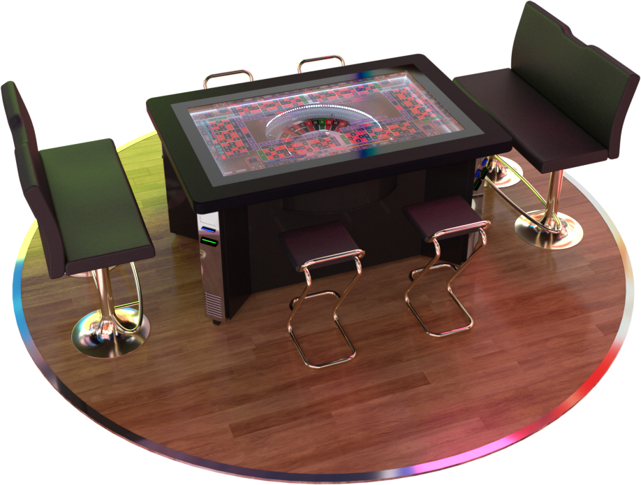 Digital Roulette Table Setup