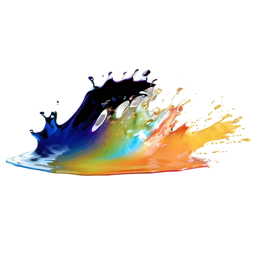 Digital Splash Effect Png 06282024