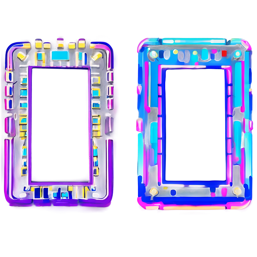 Digital Square Outline Png Jfj