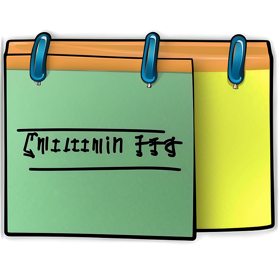 Digital Sticky Note Png Afe30