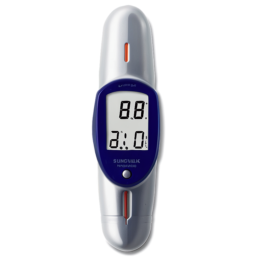 Digital Thermometer Display Png Myu