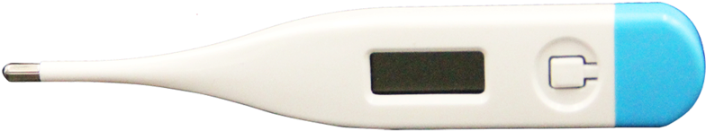 Digital Thermometer Isolated