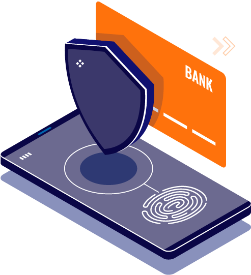 Digital Wallet Security Concept PNG with transparent background