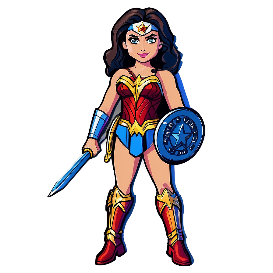 Digital Wonder Woman Logo Png Mbc74