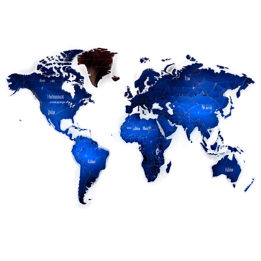 Digital World Map PNG 06242024 PNG image with a transparent background, free high-resolution download
