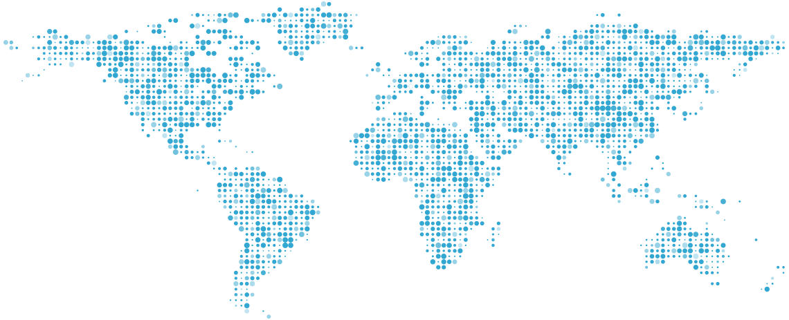 Digital World Map Representation PNG with transparent background