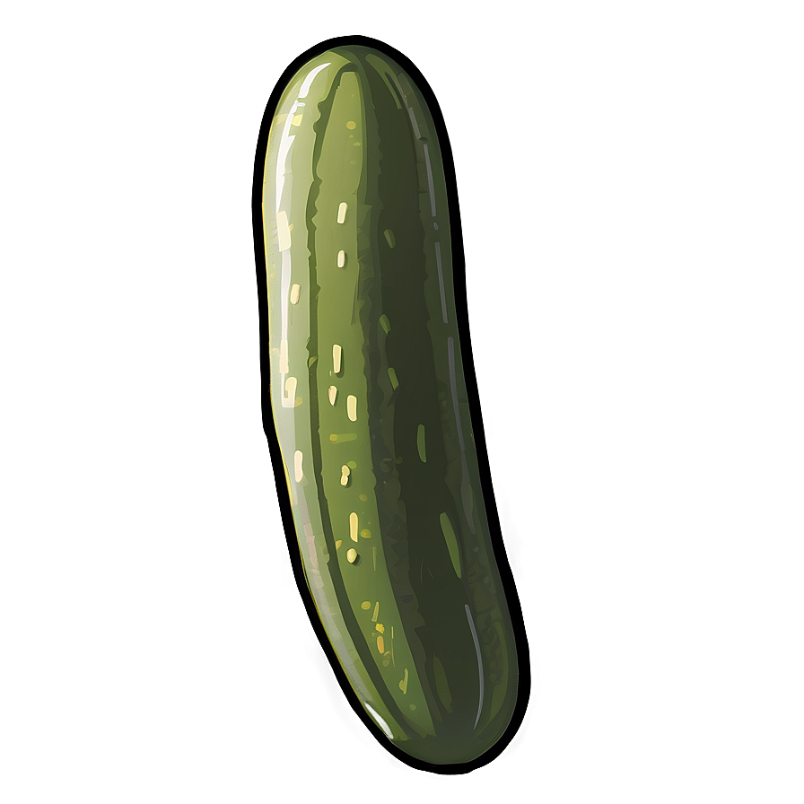 Dill Pickle Cartoon Png Wrf56