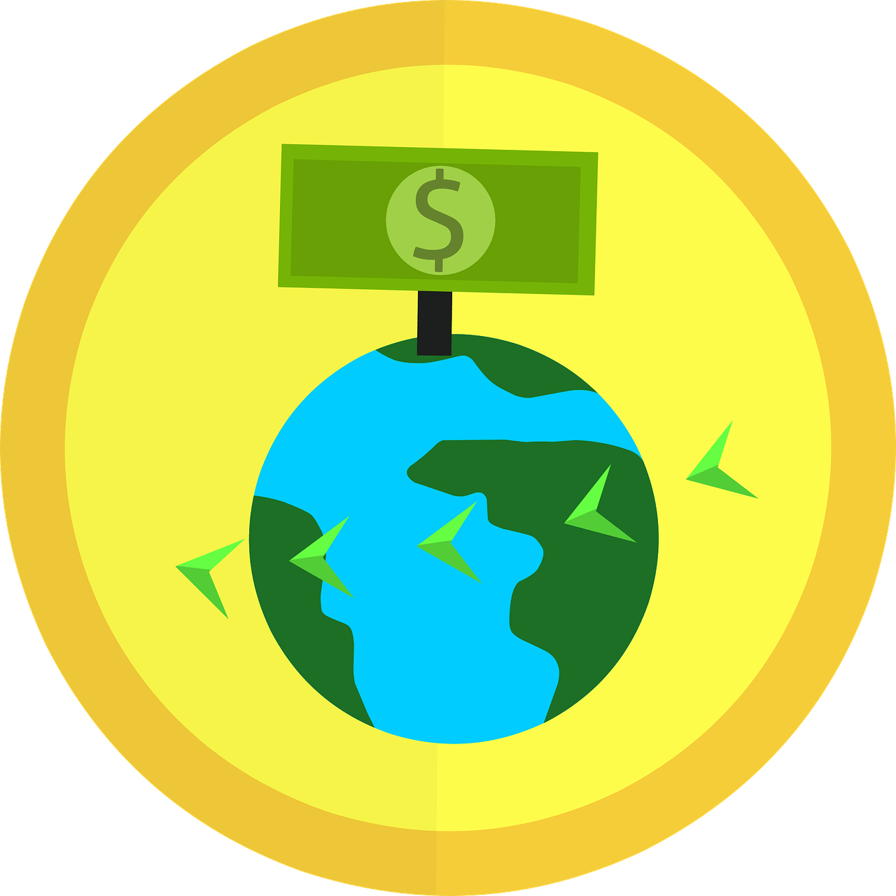 Dinero, Transferencia De Dinero, Mundo, La Tierra - Inflation In Cryptocurrency, HD Png Download PNG with transparent background