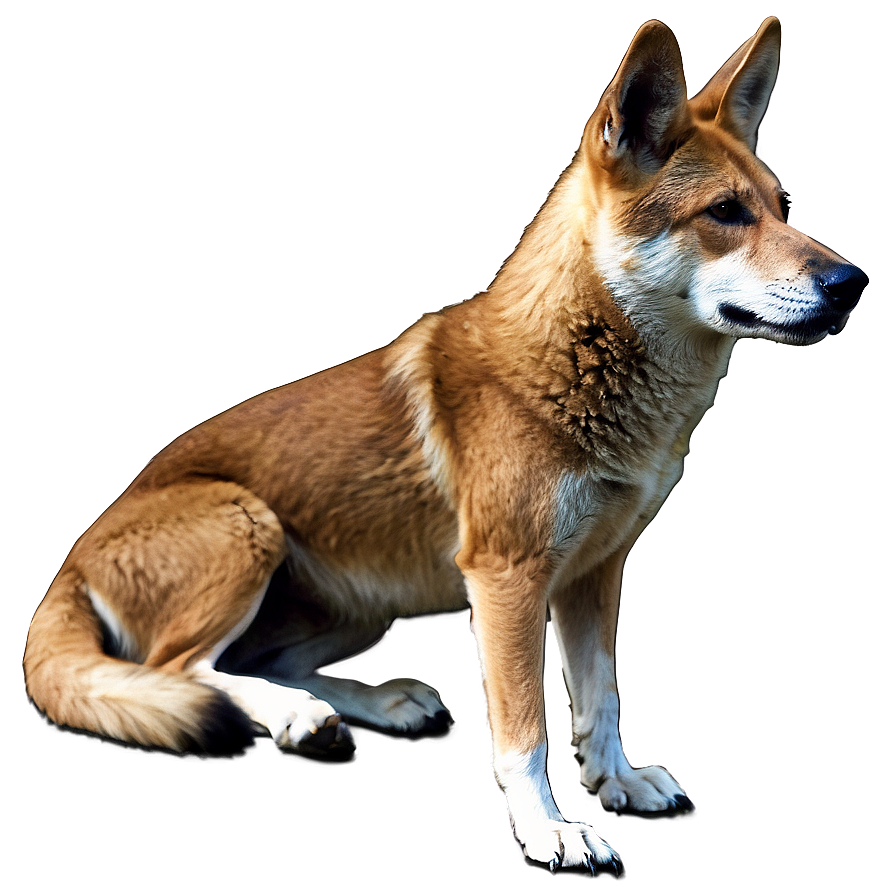 Dingo In Wild Landscape Png 74