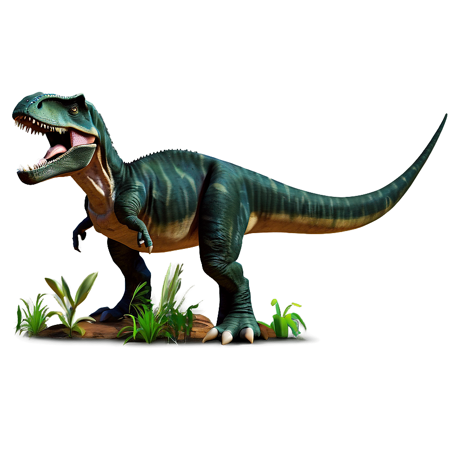 Dino In Jungle Scene Png 74