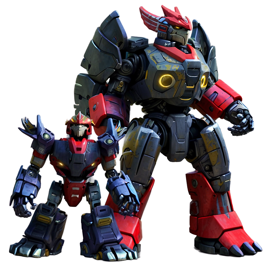 Dinobots Team Together Png Owv49