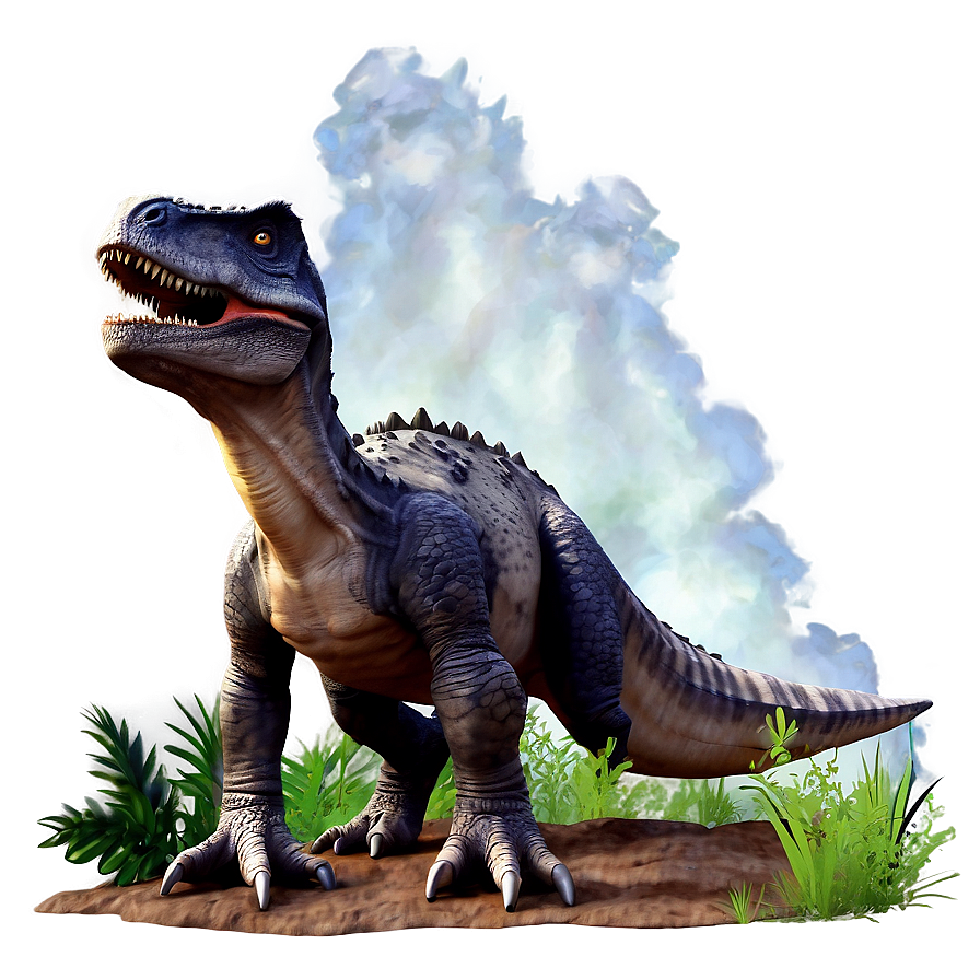 Dinosaur And Volcano Png 87