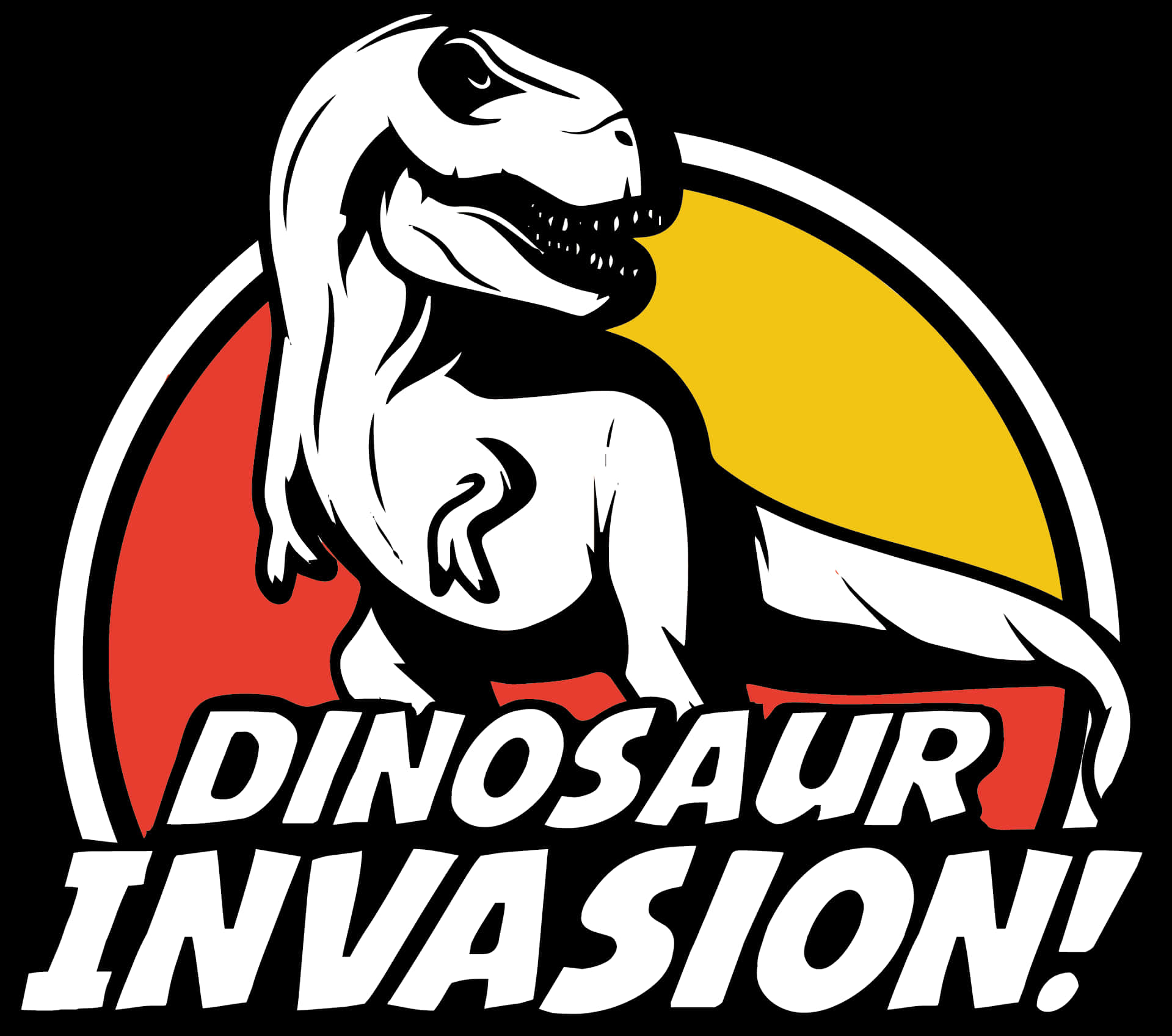 Dinosaur Invasion Graphic