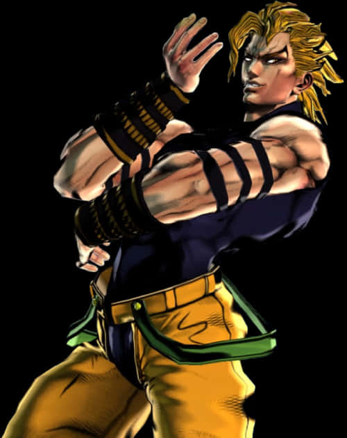 Dio Brando Pose Jo Jos Bizarre Adventure