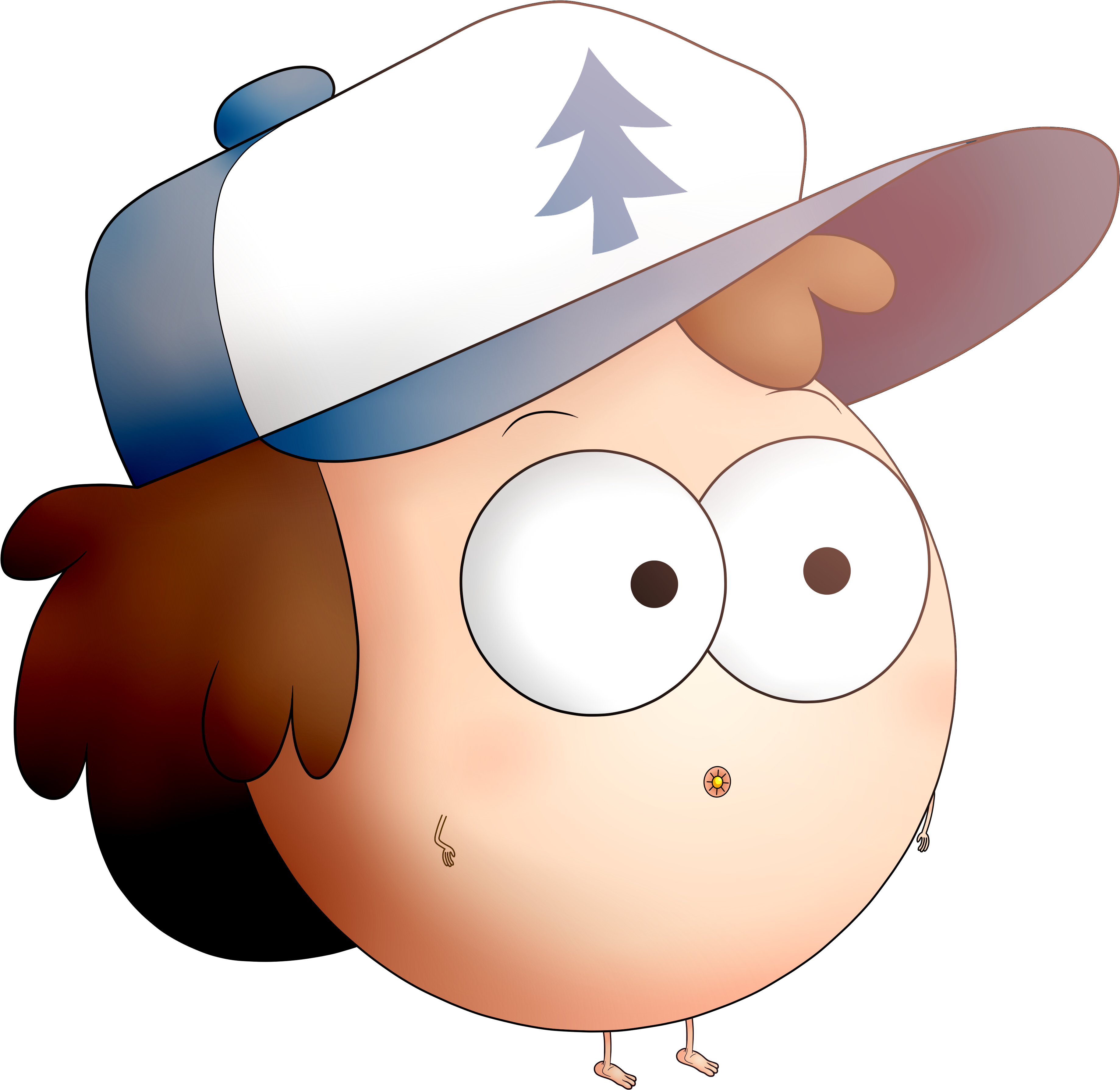 Dipper Pines Panza Viviente Gravity Falls , Png Download - Gravity Falls 1920 Bipper Pines, Transparent Png PNG with transparent background