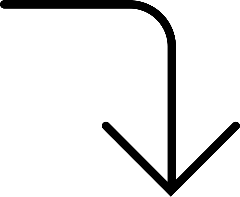 Arrow Pointing Down Png, Transparent Png PNG with transparent background