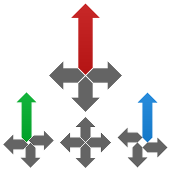 Directional Arrows Concept