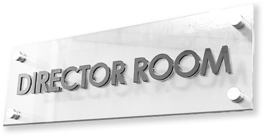 Director Room Signboard