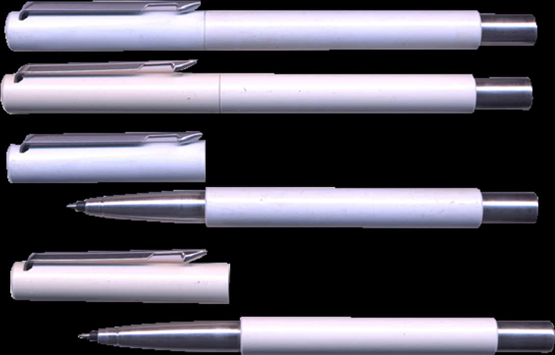 White Colour Parker Pen, HD Png Download PNG image with a transparent background, free high-resolution download