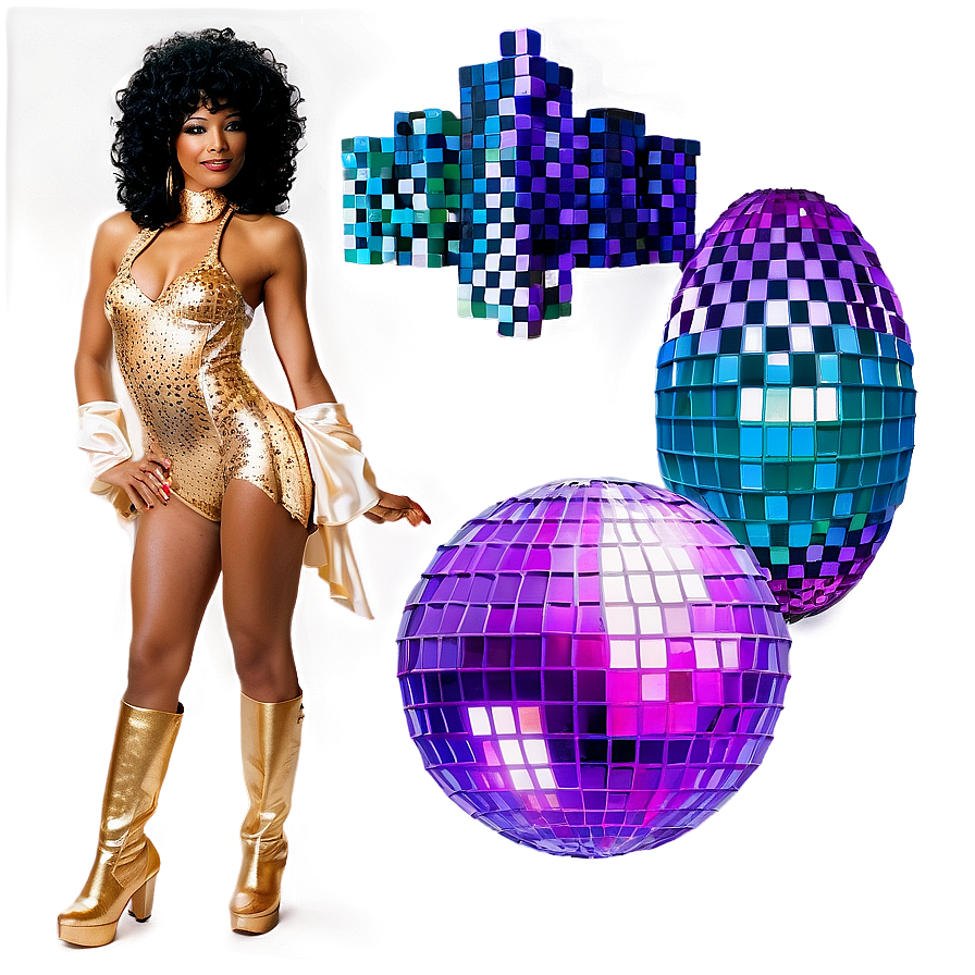 Disco Costume PNG xmx78 PNG with transparent background