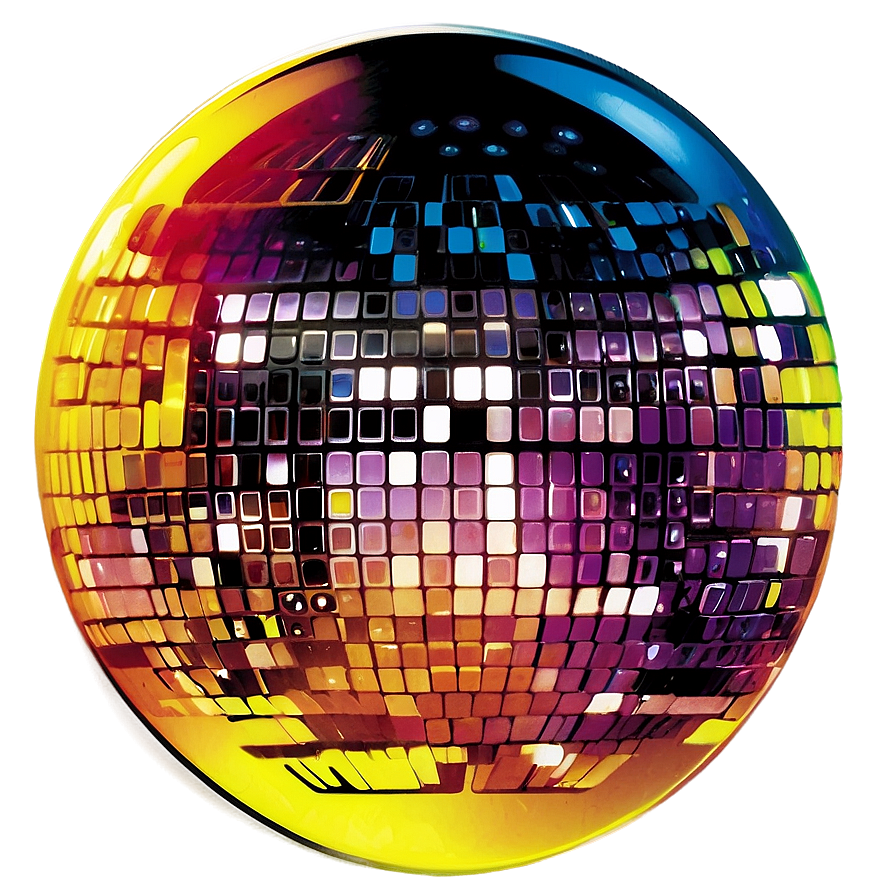 Disco Music Album Cover Png 06202024