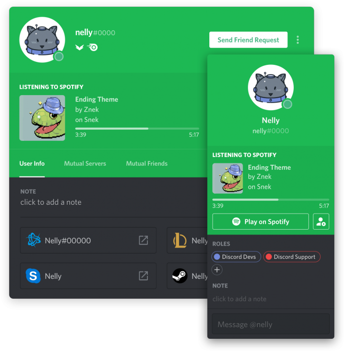 Discord User Profileand Spotify Integration