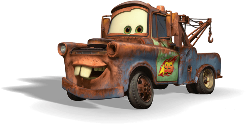 Disney_ Cars_ Character_ Tow_ Mater