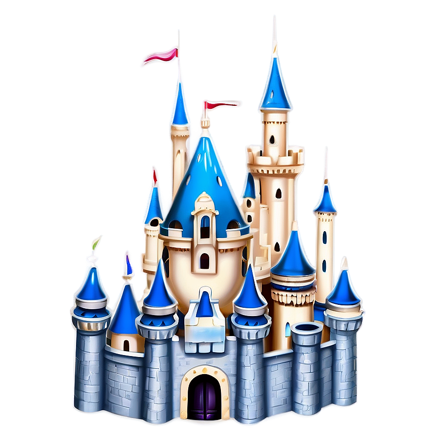 Disney Castle Aerial Perspective Png 48