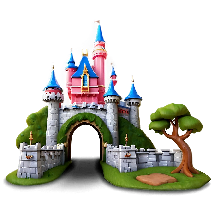 Disney Castle Entrance Gate Png 16