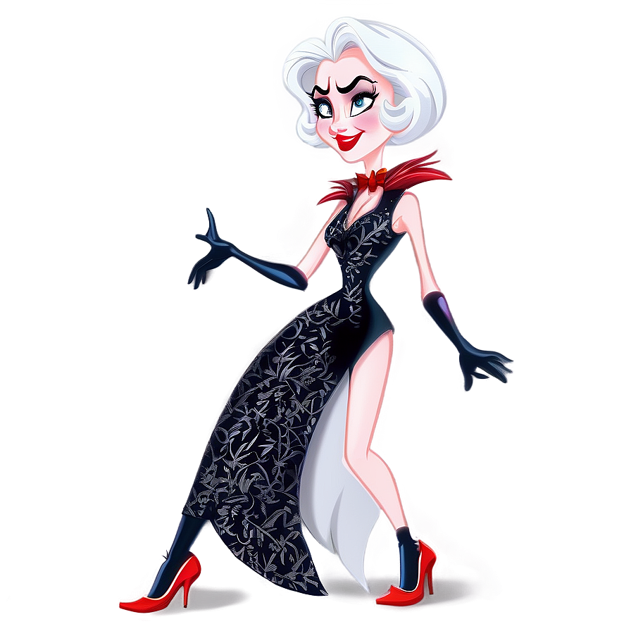 Disney Cruella De Vil Png 06112024