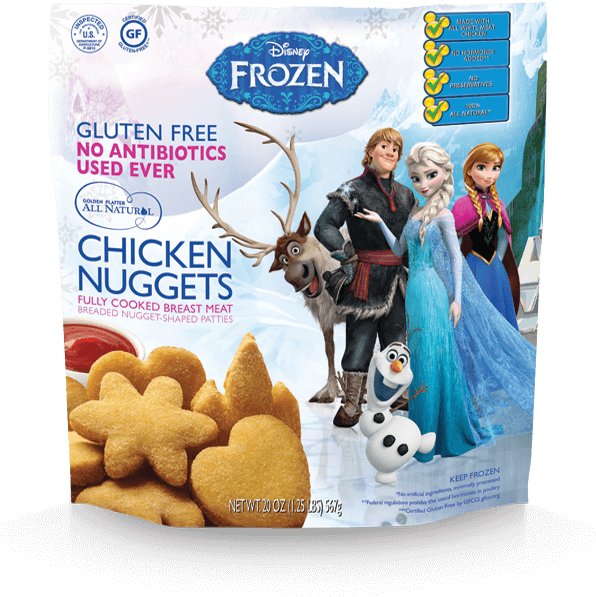 Disney® Frozen© Inspired Nuggets - Disney Frozen Chicken Nuggets, HD Png Download PNG image with a transparent background, free high-resolution download