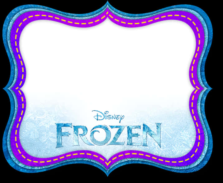 Disney Frozen Logo Frame