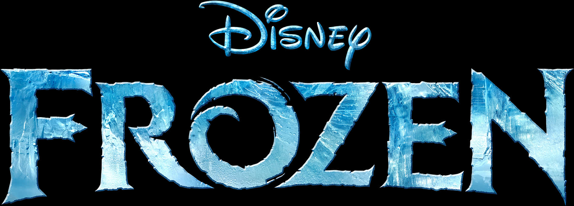 Frozen PNG with transparent background